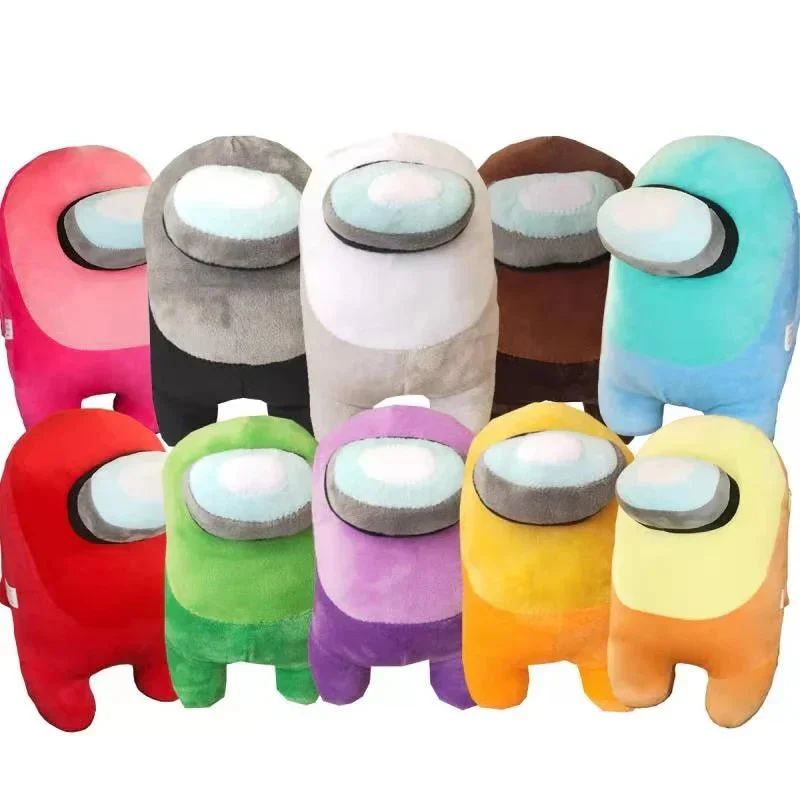 Among Us Cute Plush Stuffed Collectible toys (Brown) kawaii Video Game Characters - Image 3