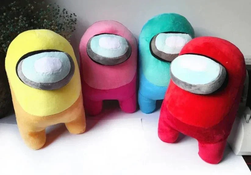 Among Us Cute Plush Stuffed Collectible toys (Brown) kawaii Video Game Characters - Image 4