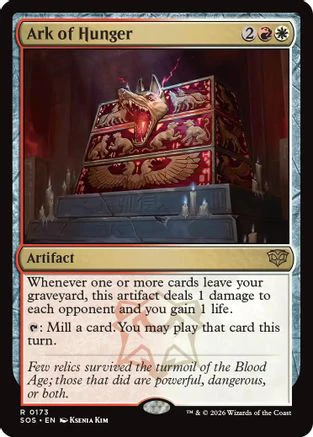 Ark of Hunger (SOS-173) - Secrets of Strixhaven Foil