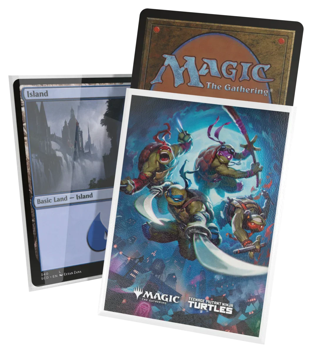ART SLEEVES MAGIC: THE GATHERING | TEENAGE MUTANT NINJA TURTLES - HEROES IN A HALF SHELL - Image 2