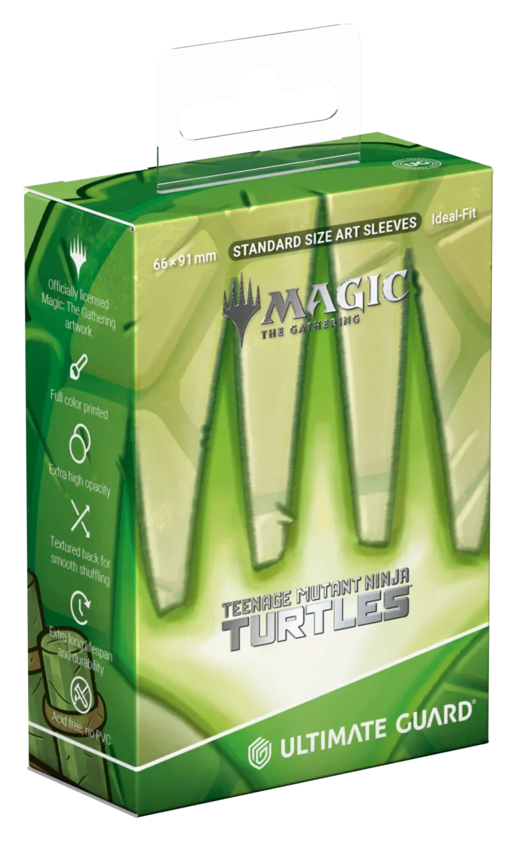 ART SLEEVES MAGIC: THE GATHERING | TEENAGE MUTANT NINJA TURTLES - TURTLE PLANESWALKER SYMBOL - Image 2