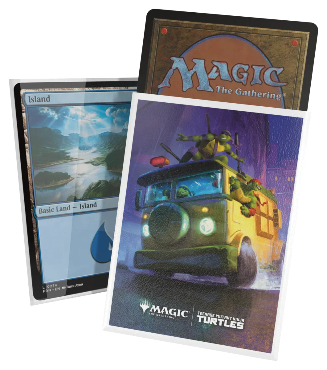 ART SLEEVES MAGIC: THE GATHERING | TEENAGE MUTANT NINJA TURTLES - TURTLE VAN - Image 2