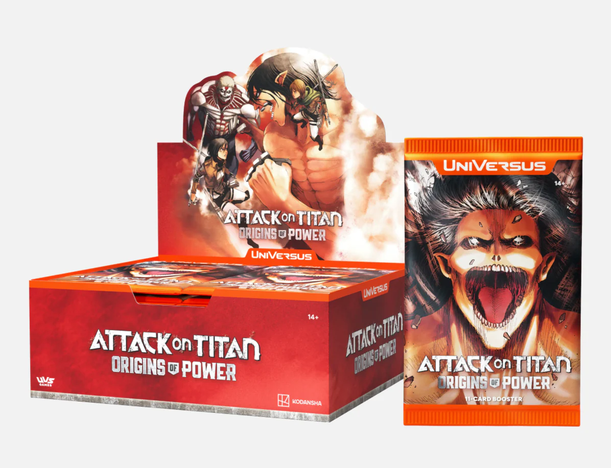 ATTACK ON TITAN: ORIGINS OF POWER BOOSTER BOX