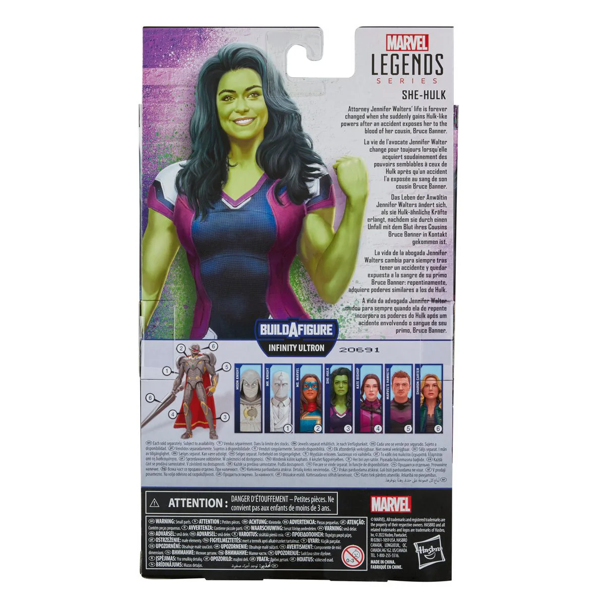 Avengers 2022 Marvel Legends She-Hulk 6-Inch Action Figure - Image 2