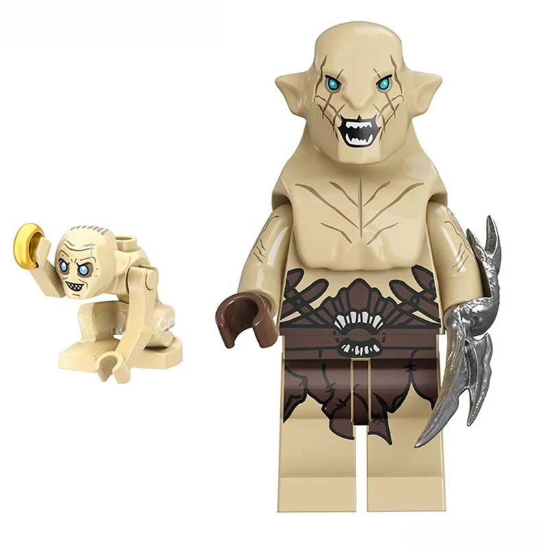 Azog Lord of The Rings Lego Minifigures Custom Toys