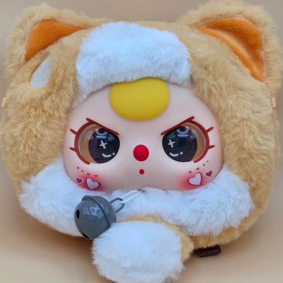 Baby Three - Large Cat Zipper Bag - Confirmed