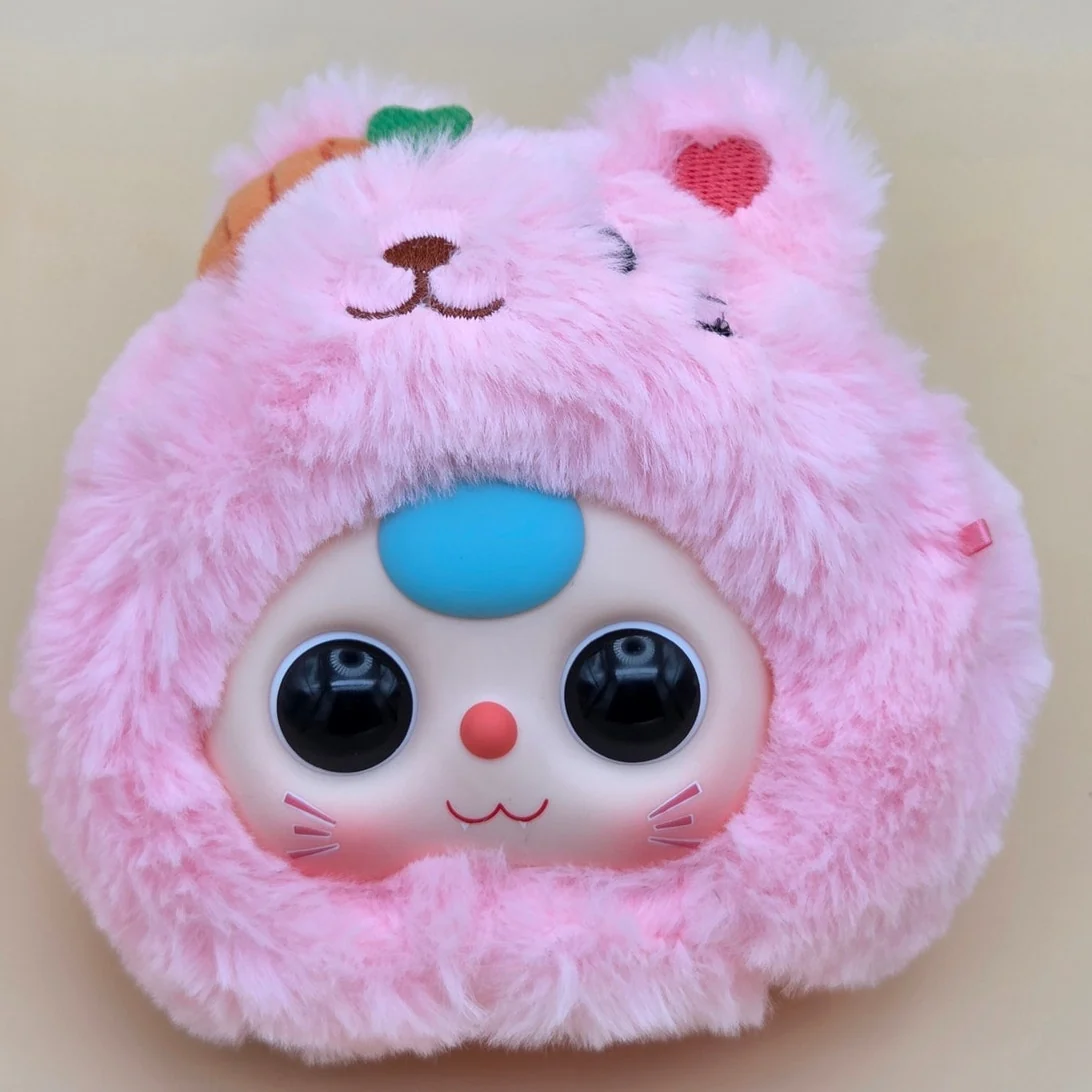 Baby Three Orange Cat Original - Confirmed Bunny