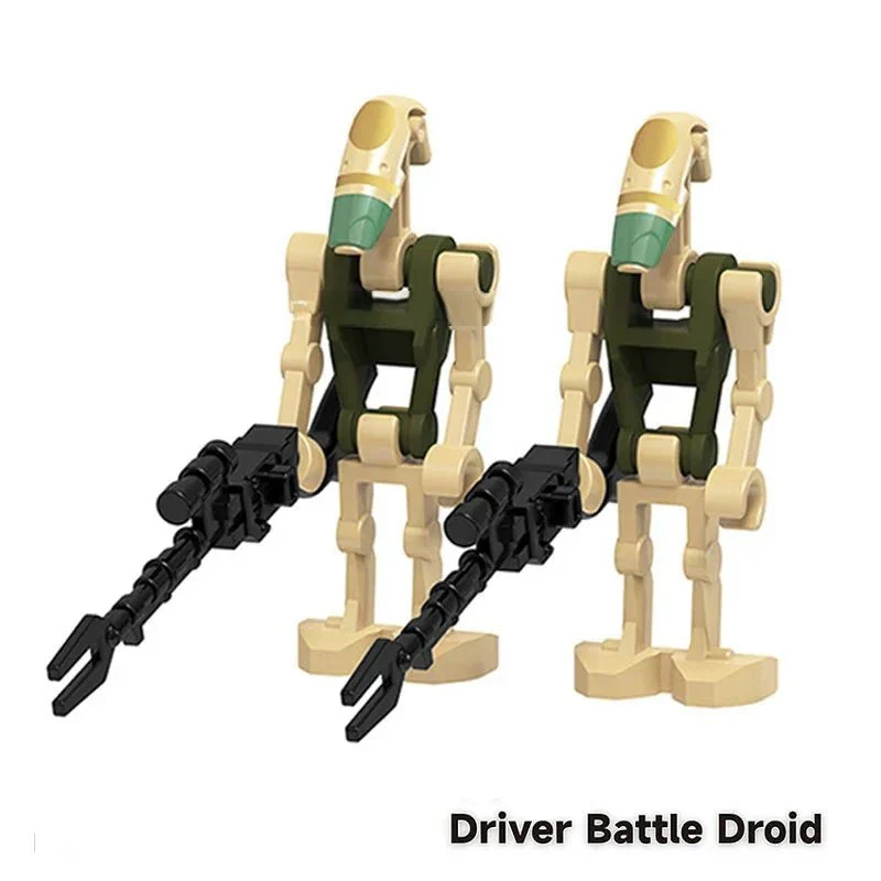 Battle Droids & IG-88 4 pack Lego Star Wars Minifigures Custom Toys - Image 3