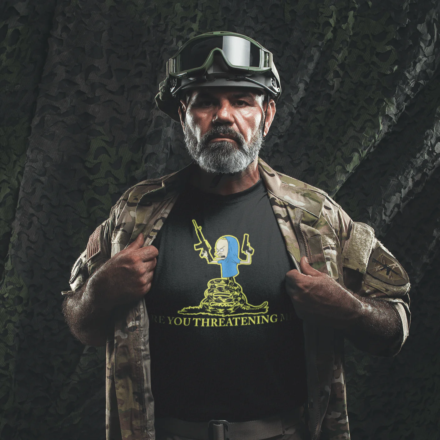 Beavis "Are You Threatening Me" T-Shirt - Image 3