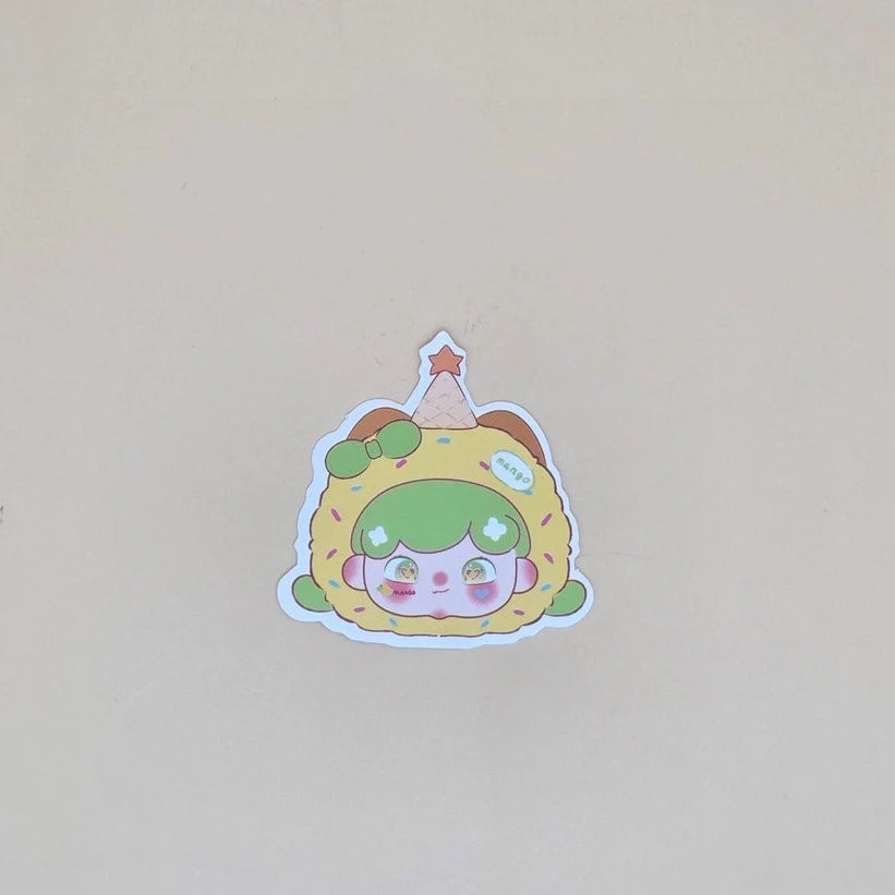 Billie's Animal Dessert Shop - Card Confirmed Kitty Mango Cone - Image 2