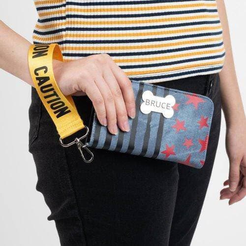 Birds of Prey Harley Quinn Caution Tape Tech Wallet - Image 3