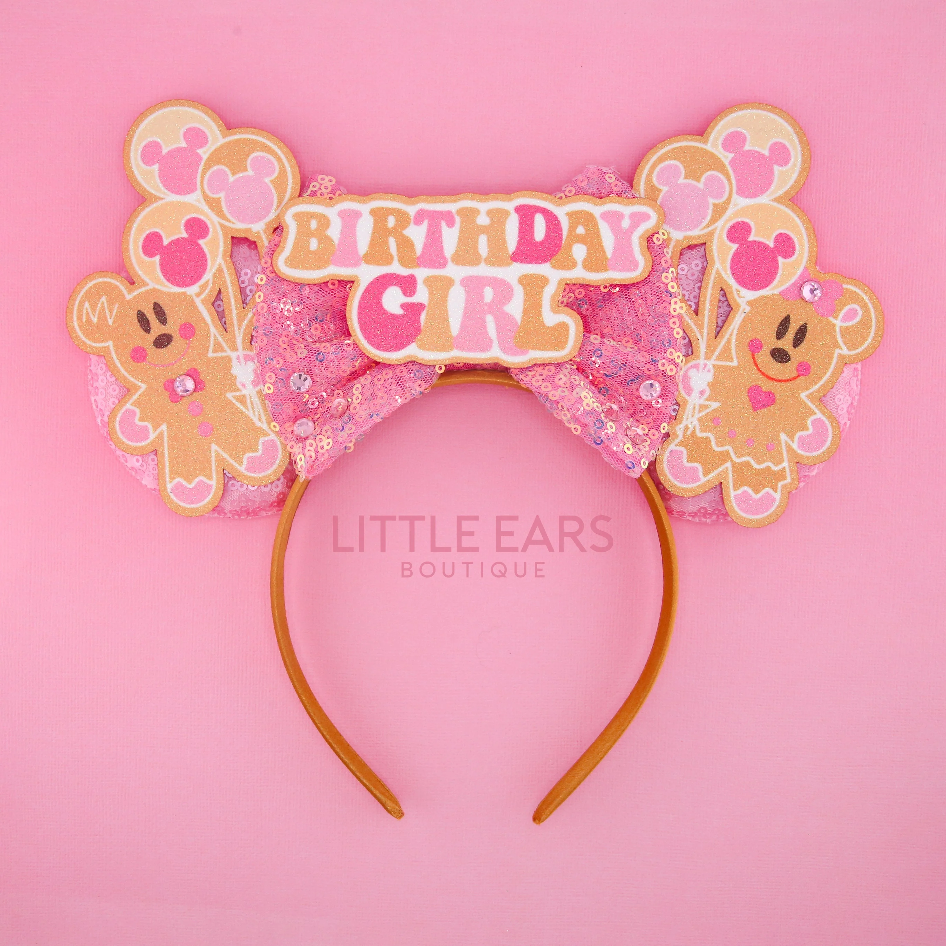 Birthday Christmas Mickey Ears