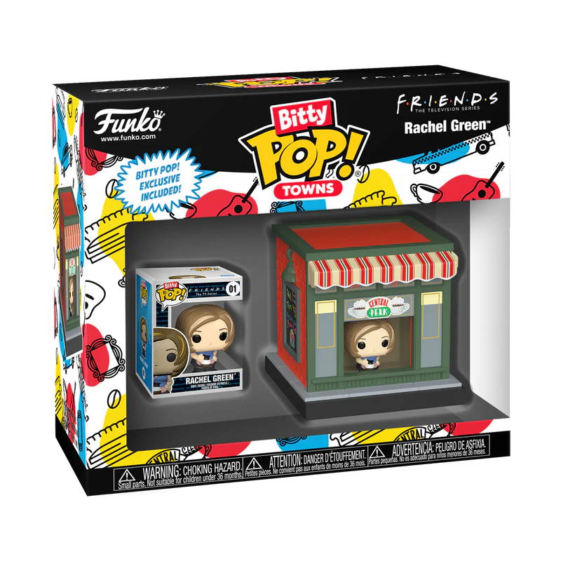 BITTY POP! TOWNS RACHEL GREEN AND CENTRAL PERK