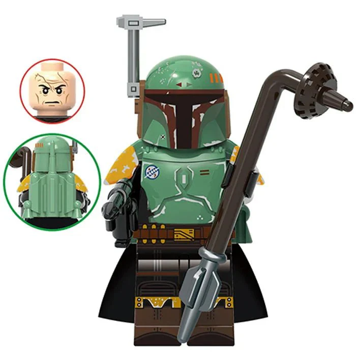 Boba Fett Star Wars Lego Compatible Minifigure 1