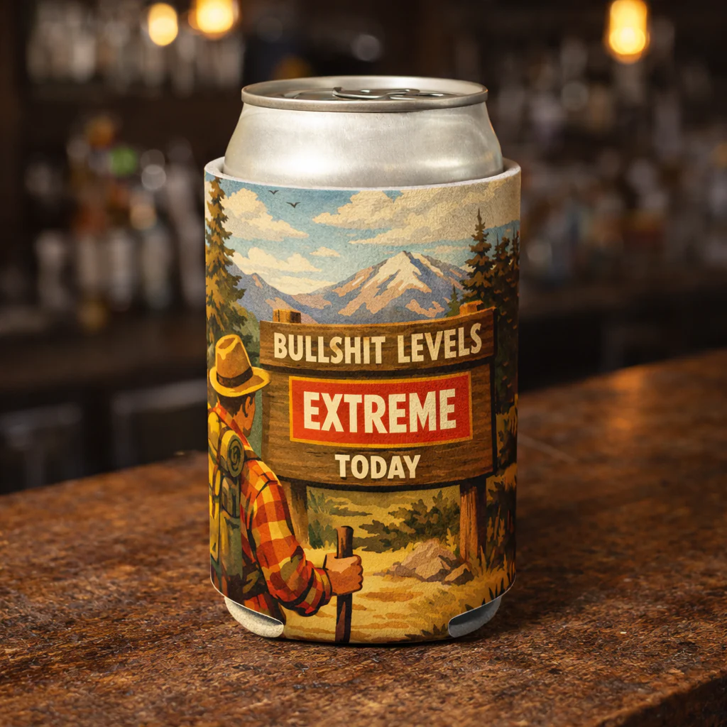 Bullshit Levels Extreme Today Can Cooler - Image 2
