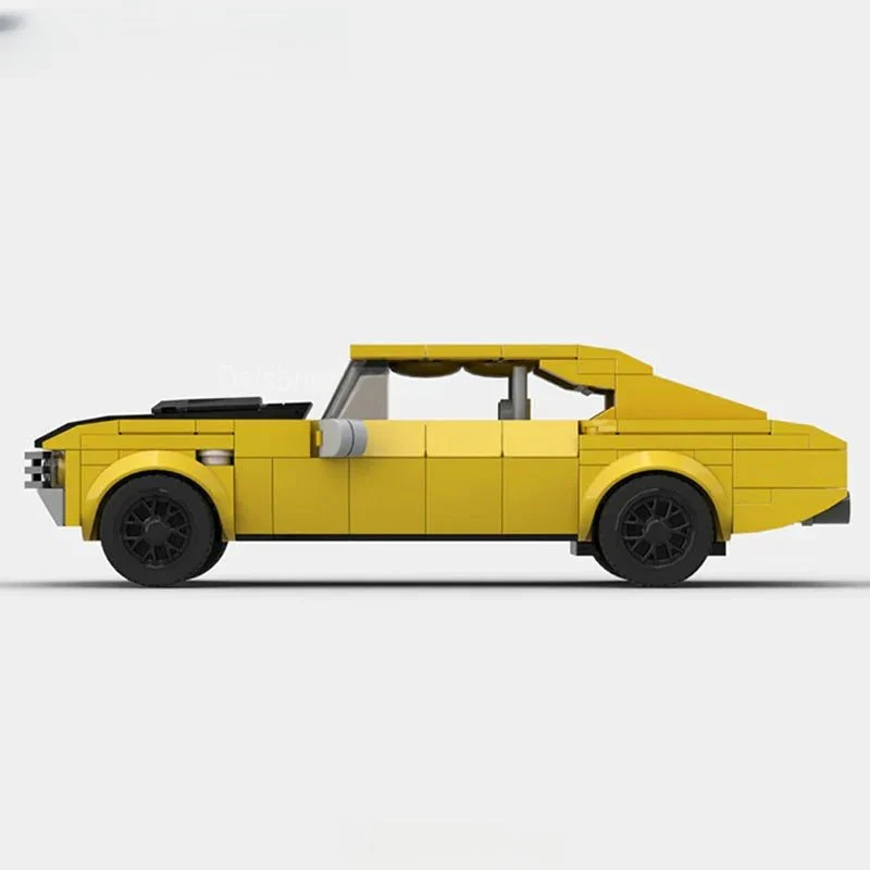 Camaro SS Classic Muscle Custom Lego Cars Minifigures Building Block Toys - Image 5