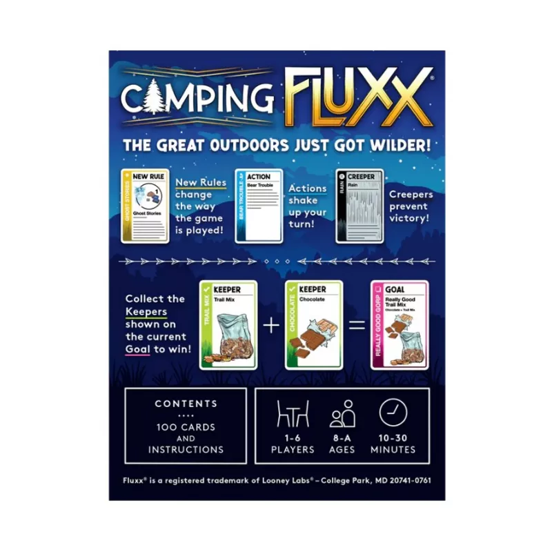 Camping Fluxx Board Game - Image 3