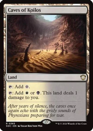 Caves of Koilos (SOC-365) - Commander: Secrets of Strixhaven