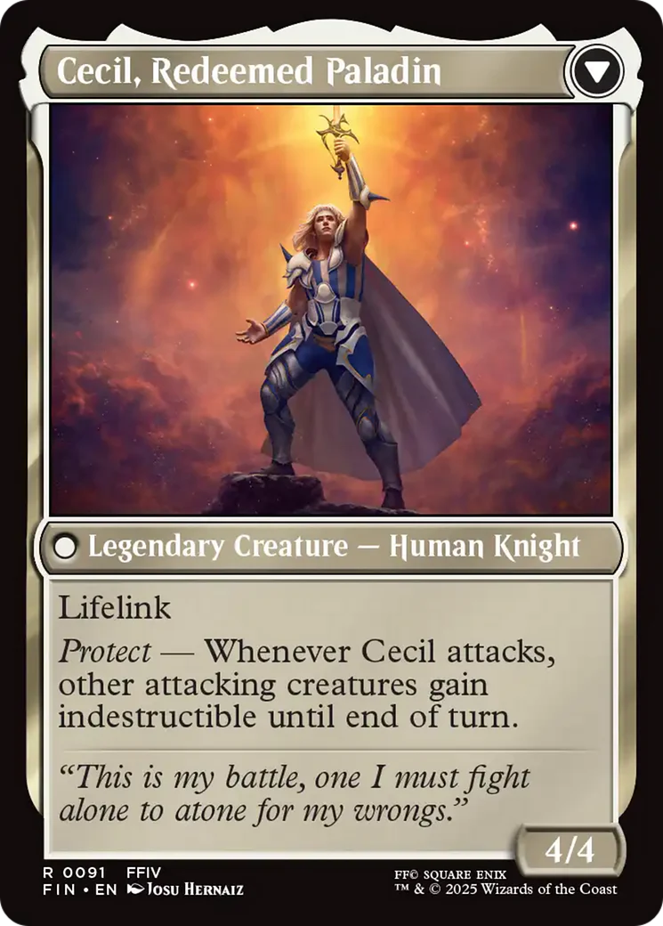 Cecil, Dark Knight (FIN-091) - FINAL FANTASY - Image 3