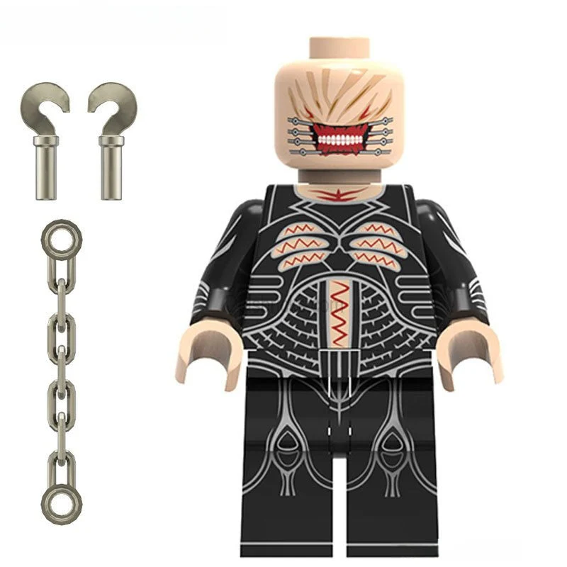 Chatterbox Cenobite from Hellraiser Lego Minifigures Custom Horror Toys