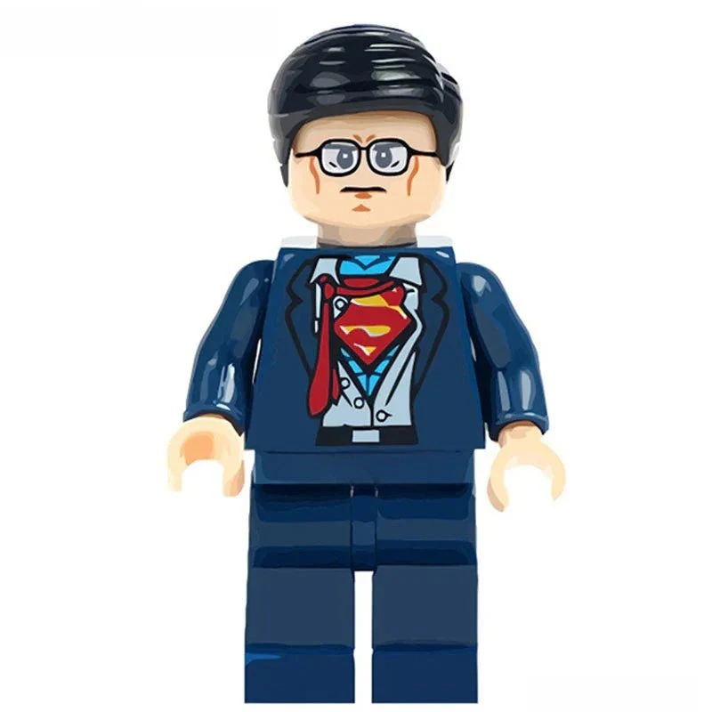 Clark Kent Superman Lego Minifigures Custom Toys