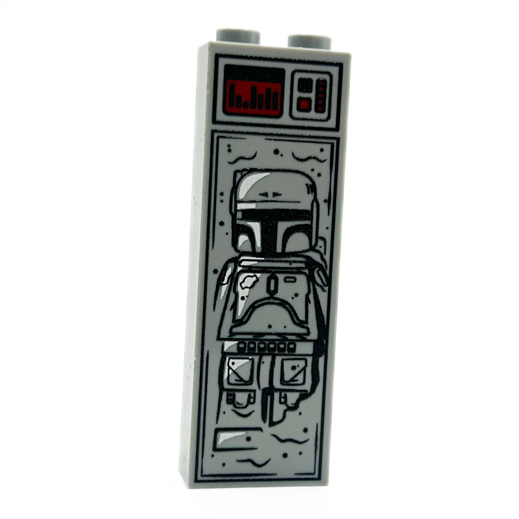 Cloud City Bounty Hunter in Carbonite (1x2x5 Brick)