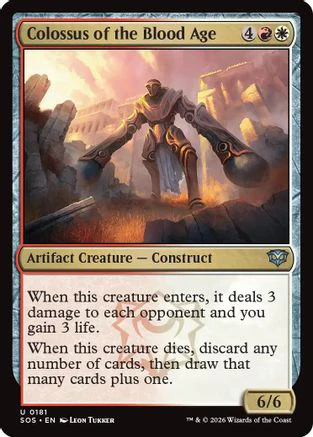 Colossus of the Blood Age (SOS-181) - Secrets of Strixhaven