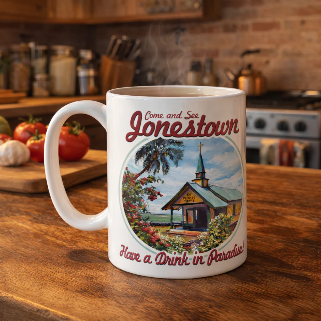 Come and See Jonestown Mug - Image 3