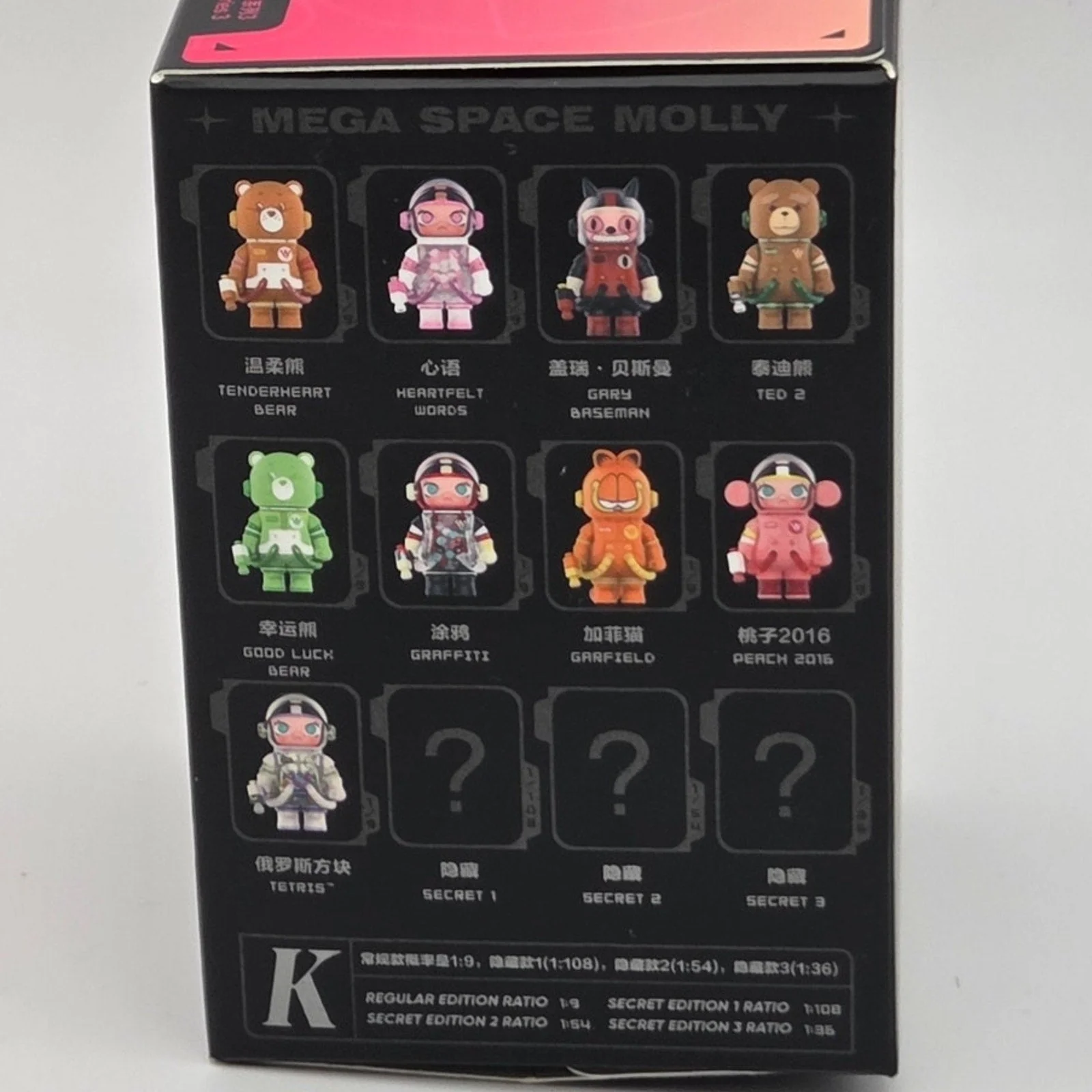 Copied - Popmart - Mega Space Molly 100% Series 3 - Card Confirmed Peach - Image 3