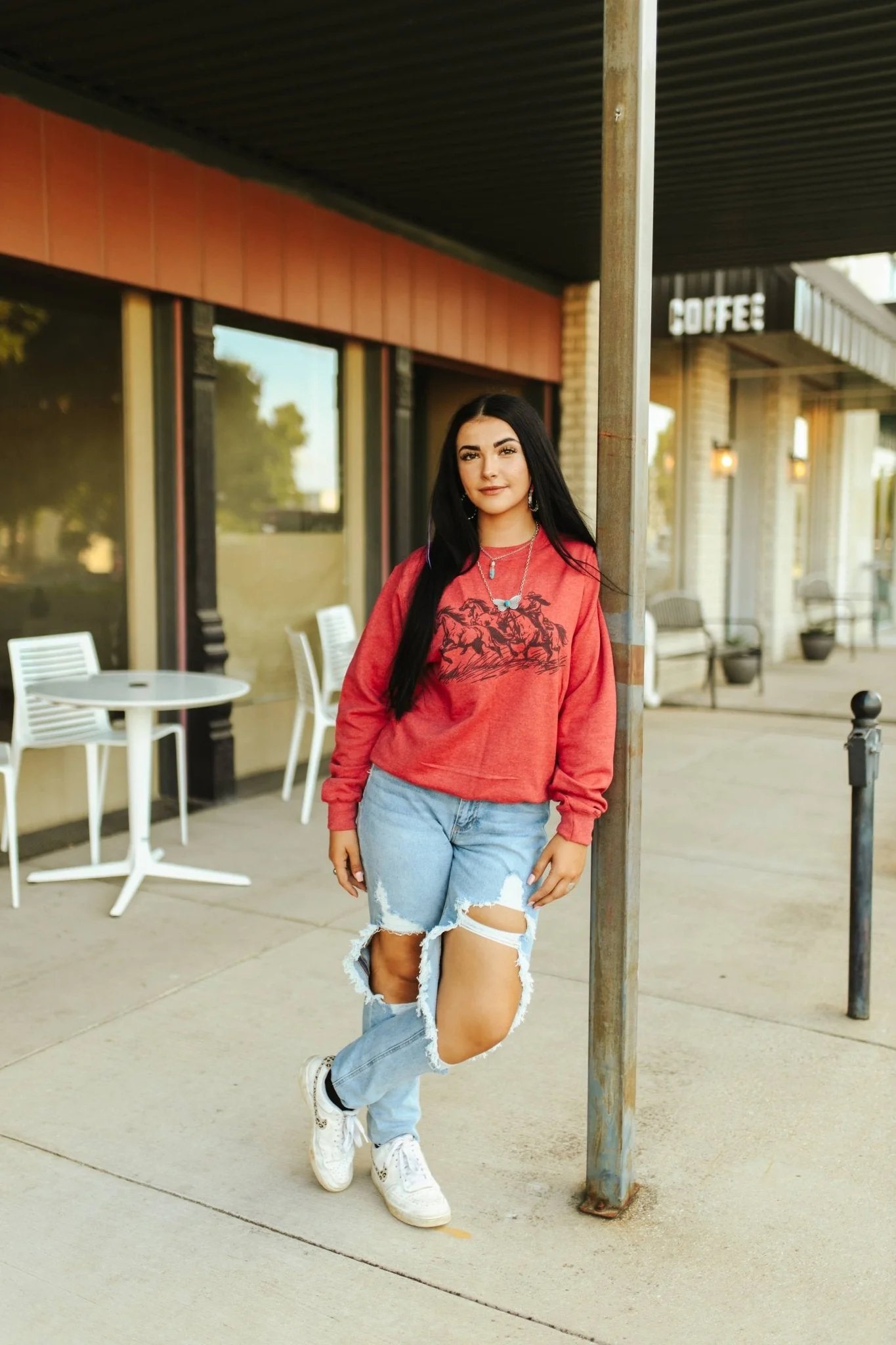 Cowgirl Rider Graphic Sweatshirt - Image 4