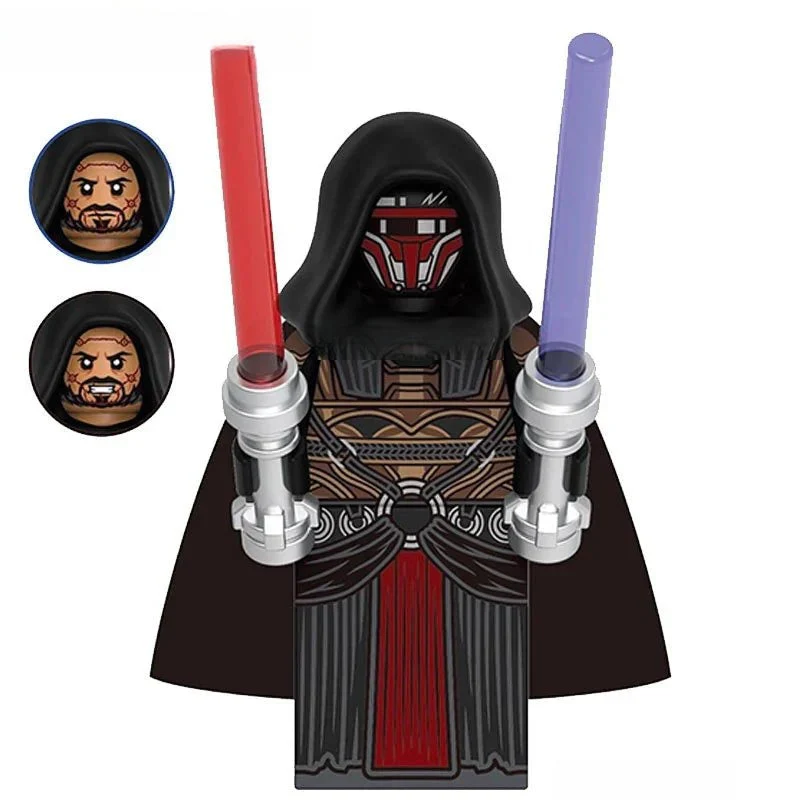 Darth Revan Lego Star wars Minifigures custom Toys 3