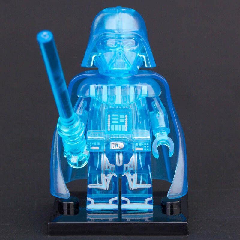 Darth Vader Transparent Blue Star Wars Lego Compatible Minifigure 3 - Image 2