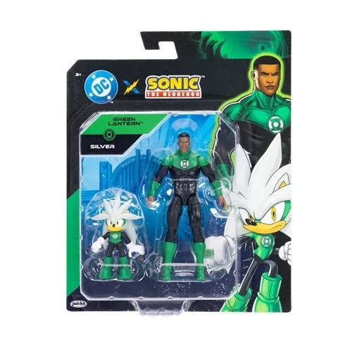 DC x Sonic the Hedgehog 2.5-Inch 2-Pack Action Figure - Select Figure(s) - Image 6