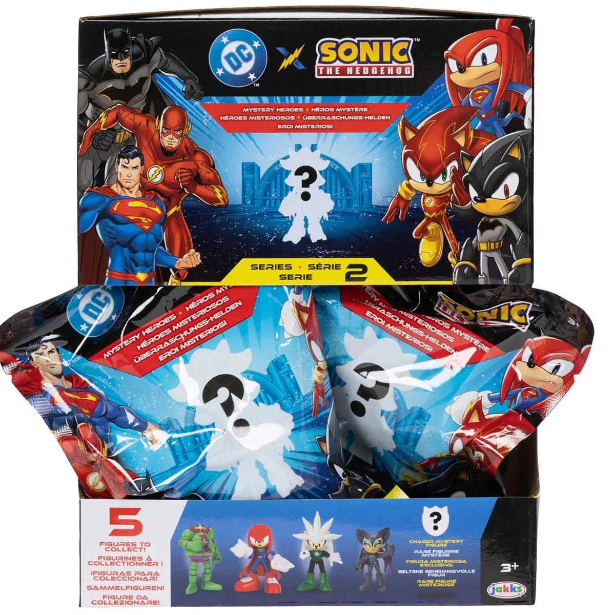 DC x Sonic the Hedgehog Wave 2 2 1/2-Inch Mini-Figure (1 Bag with 1 Mini-Figure) - Image 2