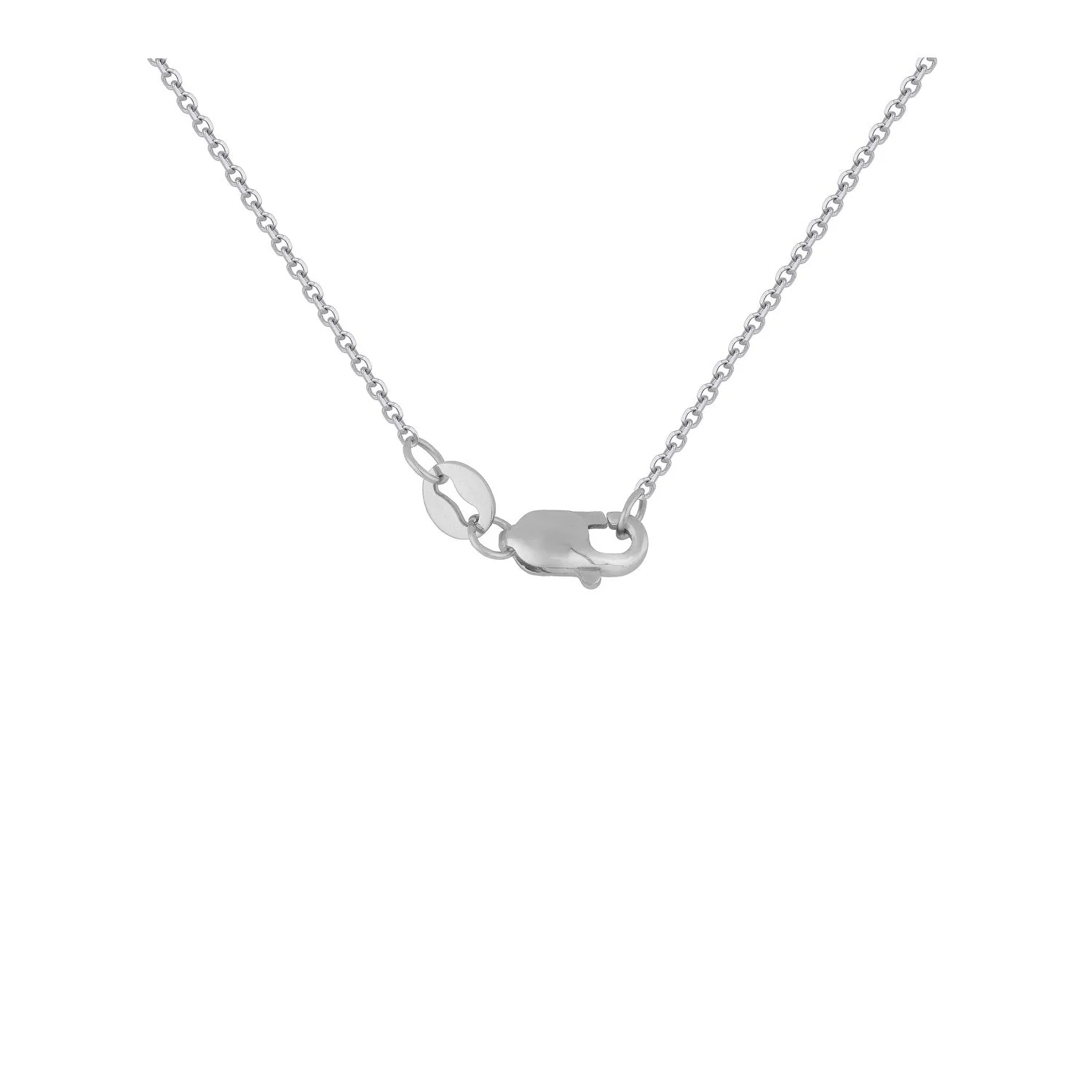 Diamond Chevron Pendant in 14k White Gold (1/3 cttw) - Image 6