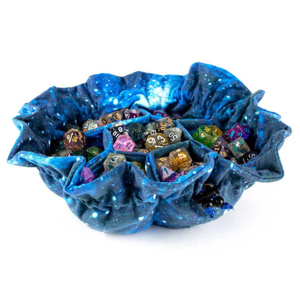 Dice Bag: Velvet Compartment Bag with Pockets - Image 2