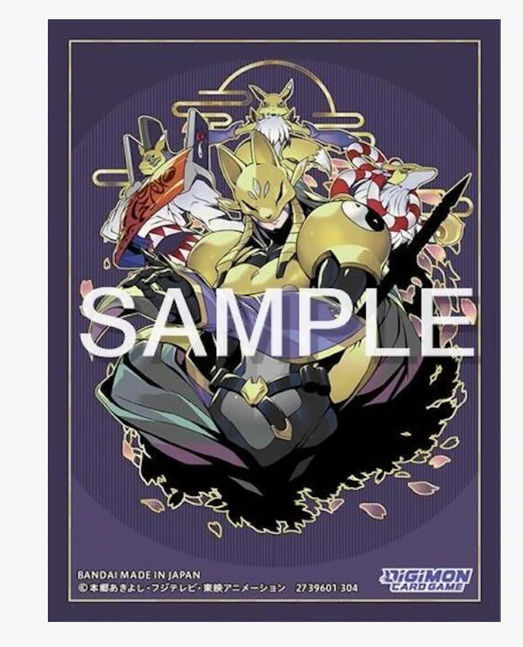 Digimon Card Game Official Card Sleeves 2024 Ver.2.0 (Sakuyamon)