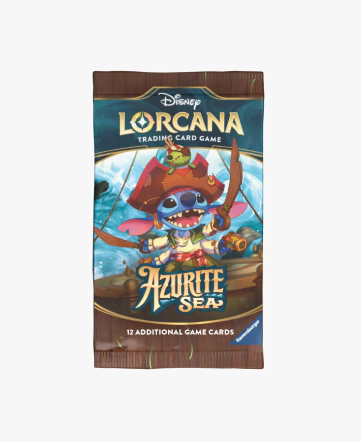 Disney Lorcana: Azurite Sea Booster Pack - Azurite Sea