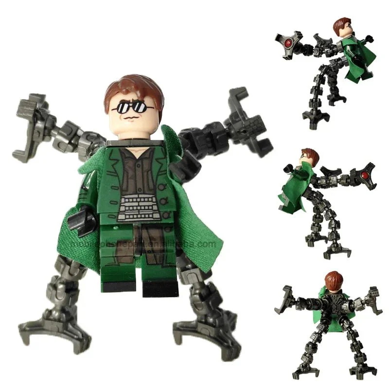 Doctor Octopus (Doc OC) from Spider-Man Lego Minifigures Custom Toys 1 - Image 3