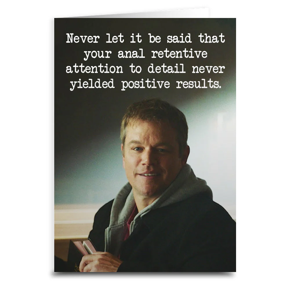 Dogma "Never Let It Be Said"  Greeting Card