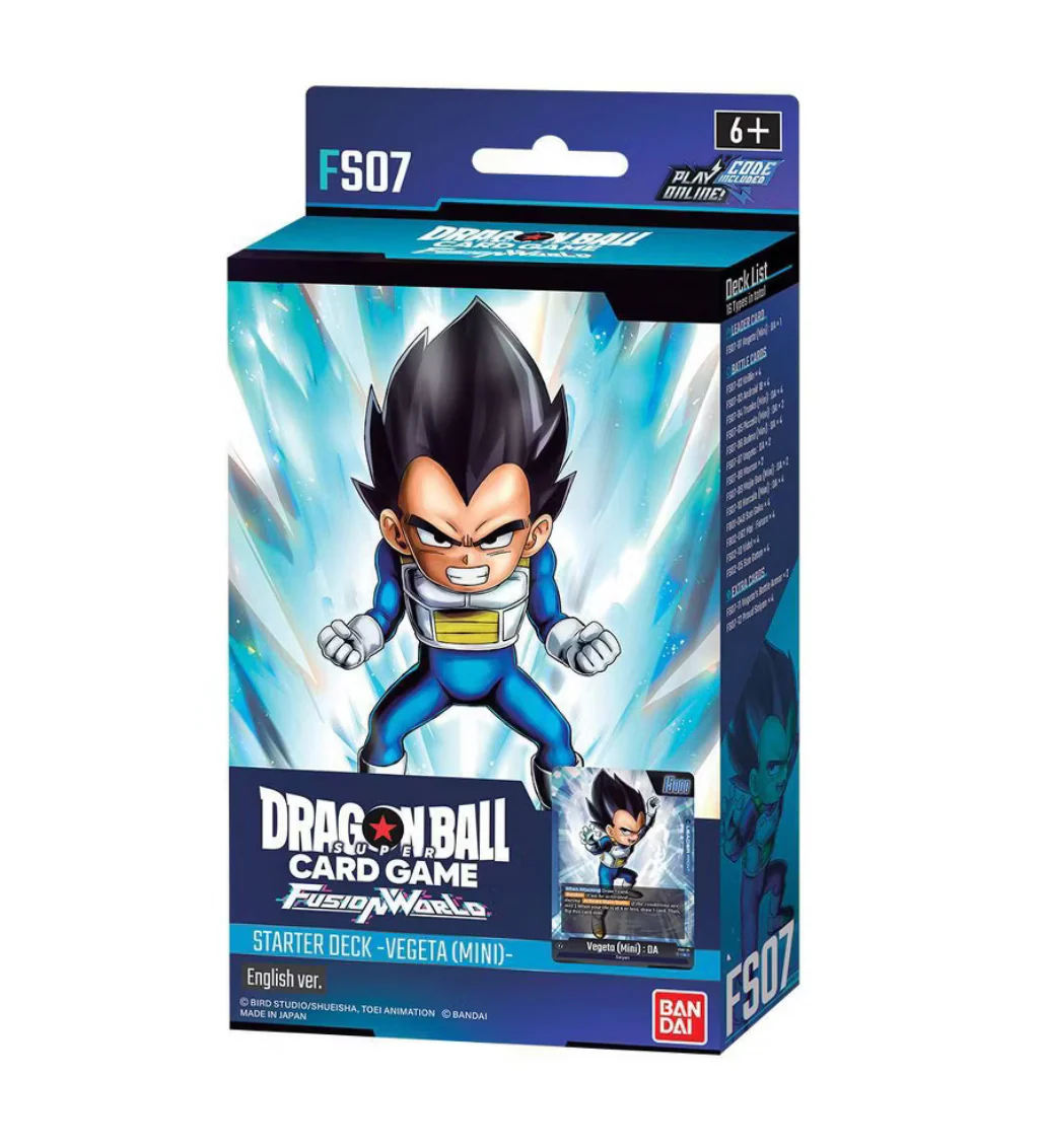 Dragon Ball Z Super Card Game: Fusion World Starter Deck -Vegeta (Mini) FS07