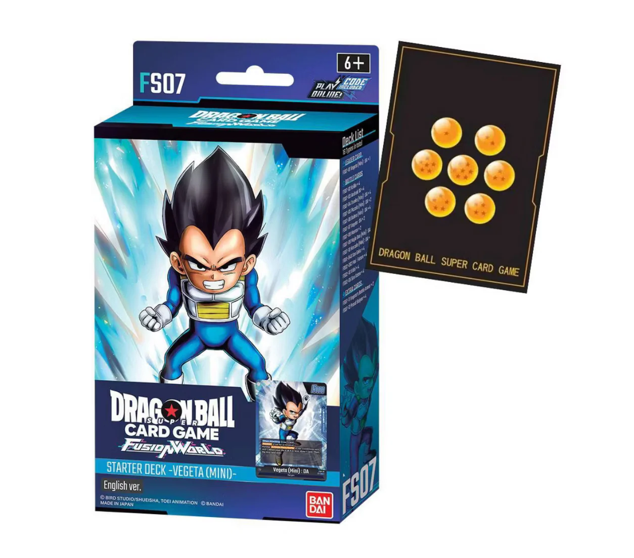 Dragon Ball Z Super Card Game: Fusion World Starter Deck -Vegeta (Mini) FS07 - Image 2
