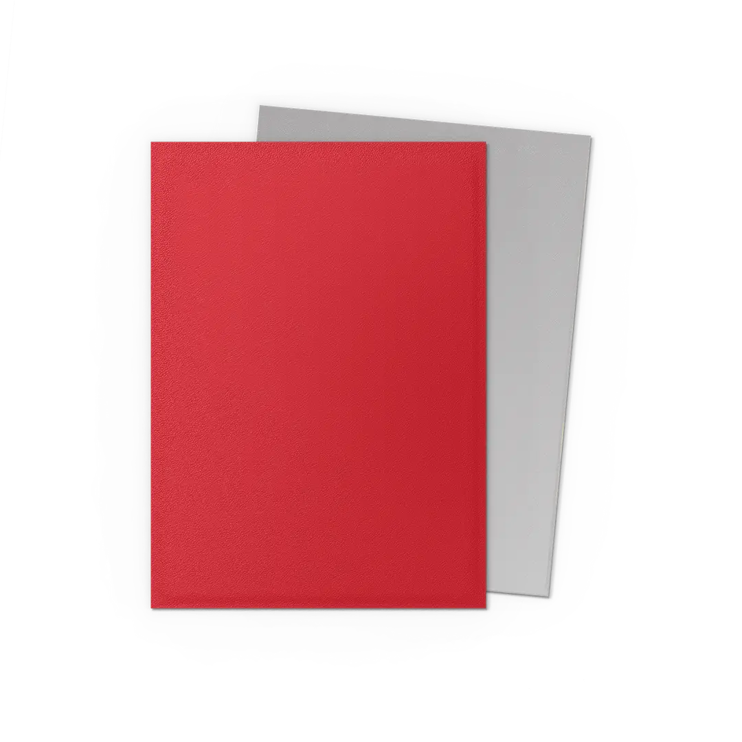 Dragon Shield: Crimson & Silver - Matte Dual Sleeves - Image 2