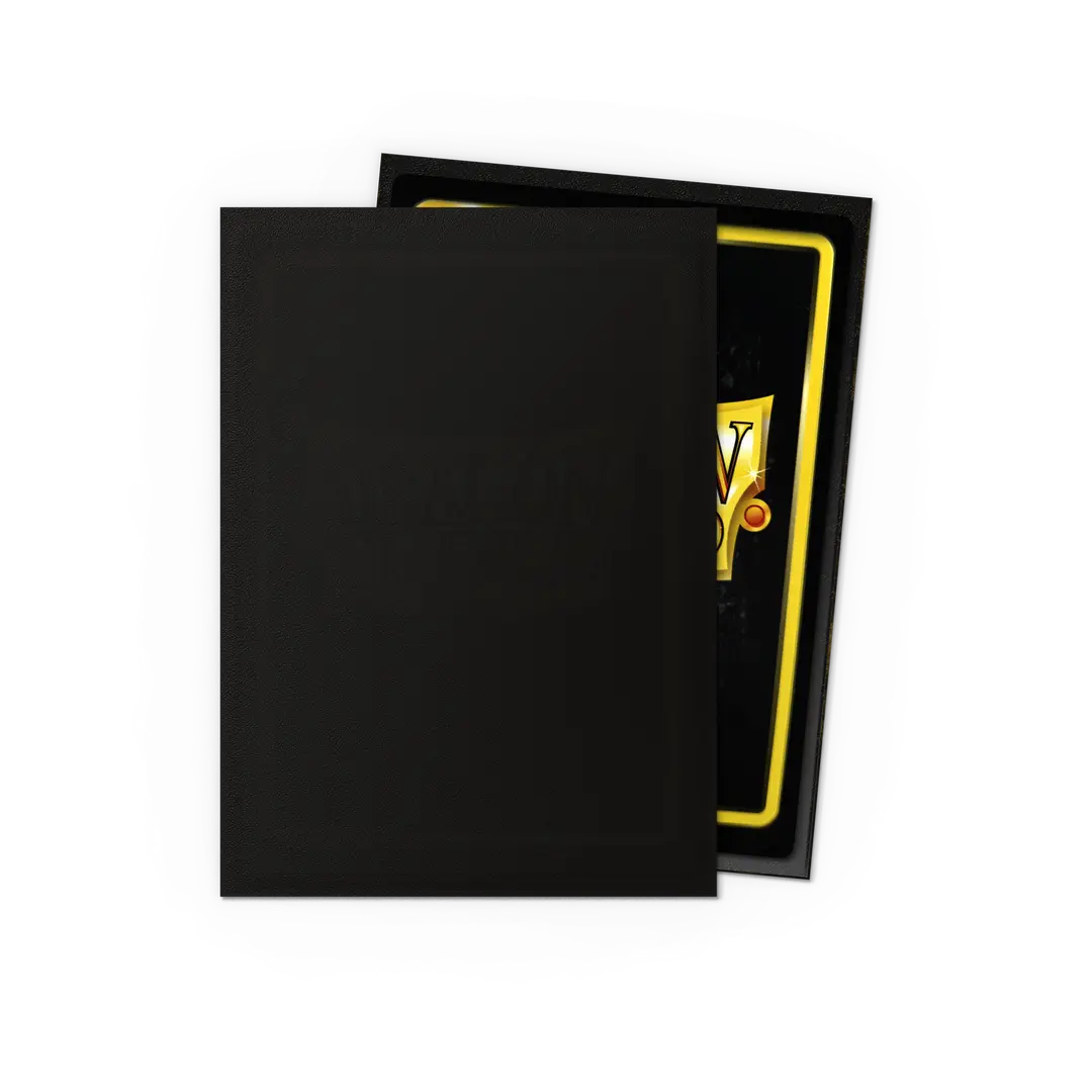 Dragon Shield: Jet - Matte Sleeves - Standard Size - Image 2