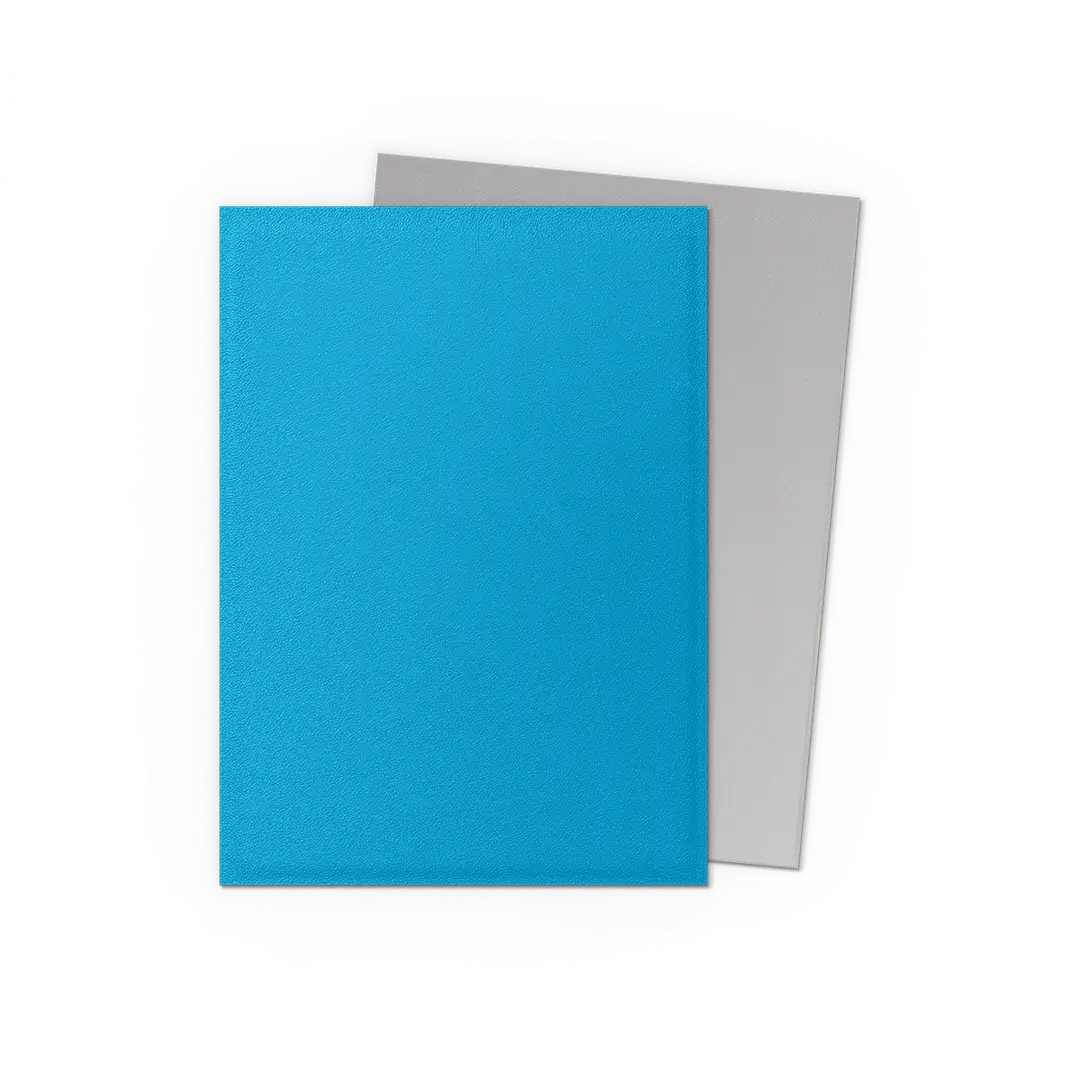Dragon Shield: Sky Blue & Silver - Matte Dual Sleeves - Image 2