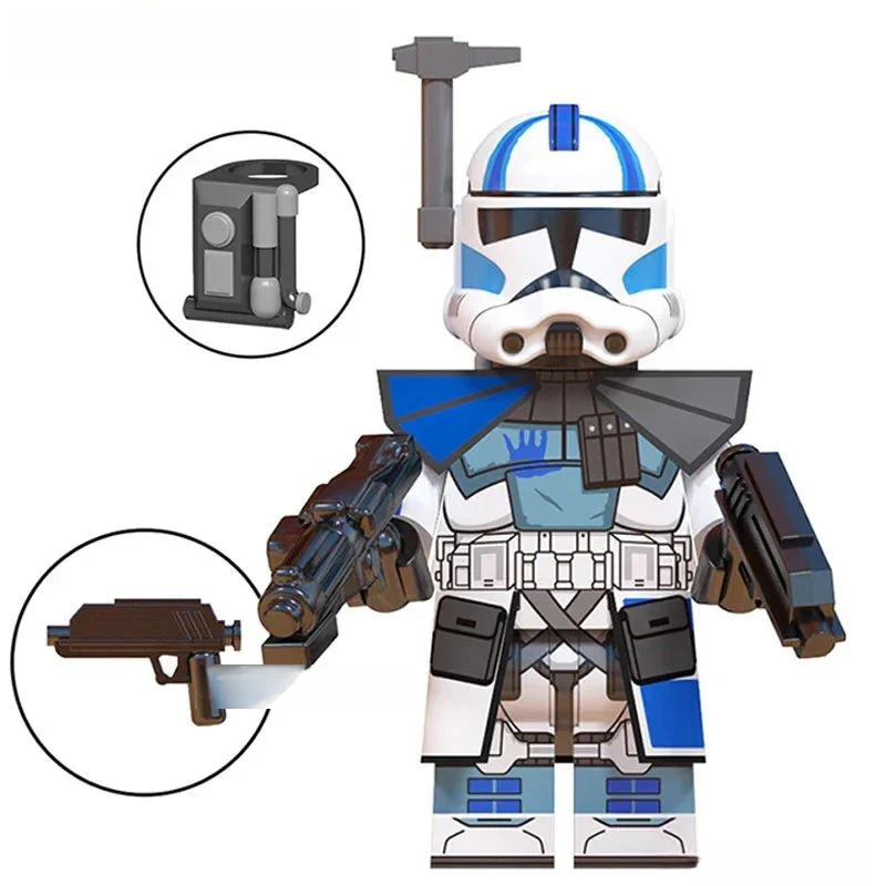 Echo 501st Legion Clone trooper Star Wars Lego Minifigures Custom Toys 2 - Image 2