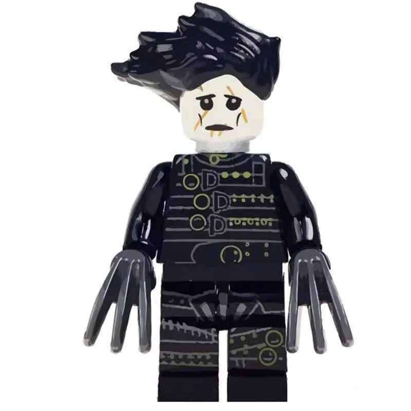 Edward scissorhands Lego Minifigures Custom Toys