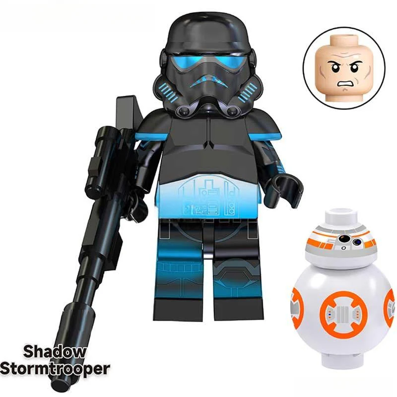 Elite Shadow Stormtrooper Lego Star Wars Minifigures Custom Toys - Image 2