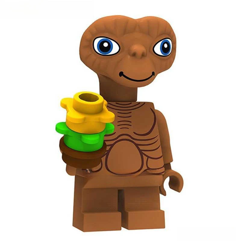 ET The Extraterrestrial Lego Minifigures Custom Toys