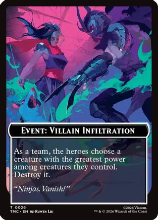 Event: Villain Infiltration (TMC-026) - Commander: Teenage Mutant Ninja Turtles